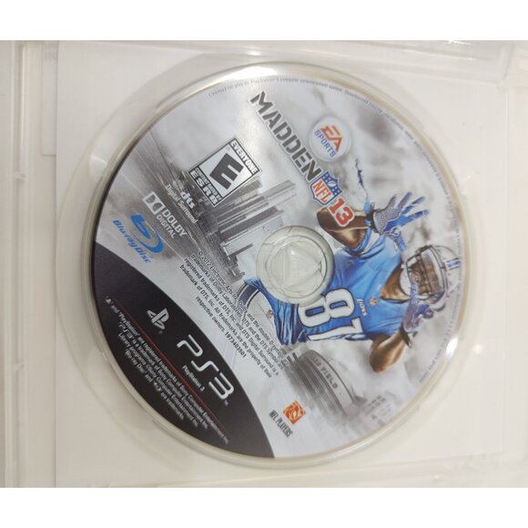 Madden NFL 13 (Sony PlayStation 3, 2012) PS3 Football Video Game - Picture 6 of 7